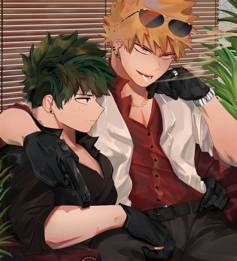 villain bakugou x deku